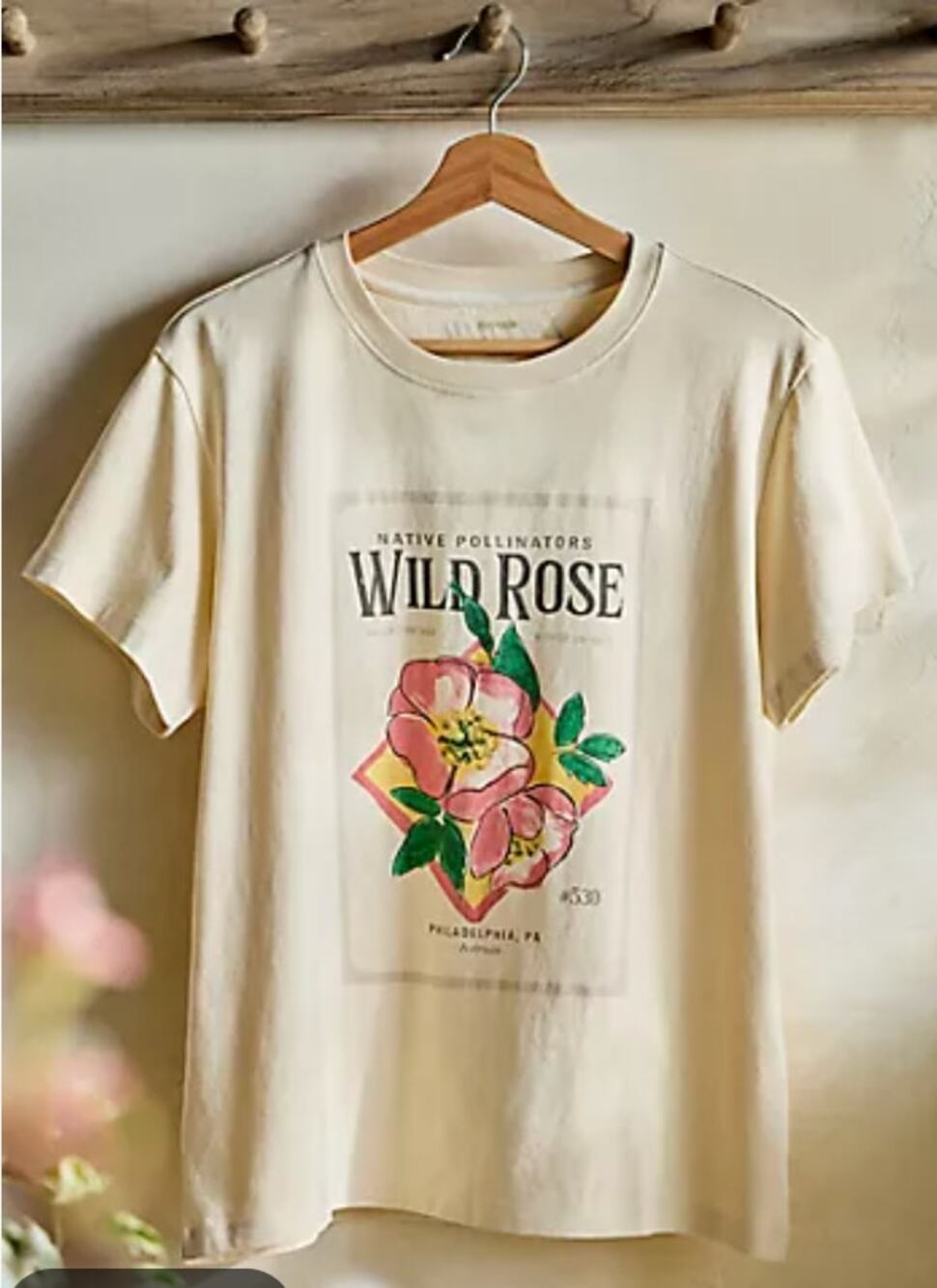 Anthropologie Terrain Seed Packet Tee Shirt Medium